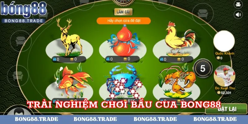 Cách đánh bầu cua chi tiết tại Bong88