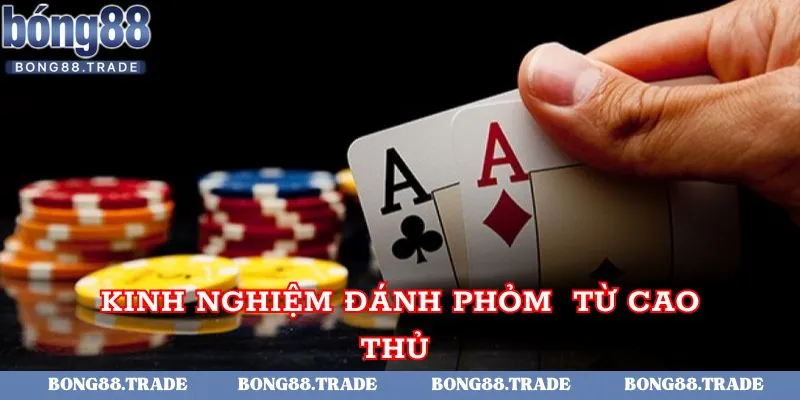 Mách bạn kinh nghiệm đánh phỏm bất bại từ cao thủ